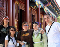 Foreign Students Travel in Beijing